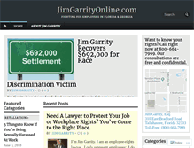 Tablet Screenshot of jimgarrityonline.com